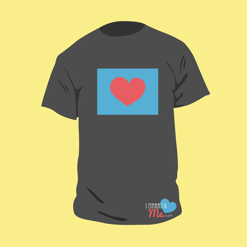 Tee with Heart in a Box